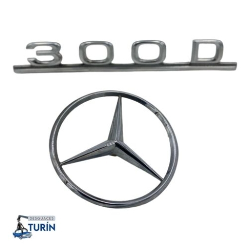 EMBLEMA MERCEDES CLASE E (W123) BERLINA+COUPE